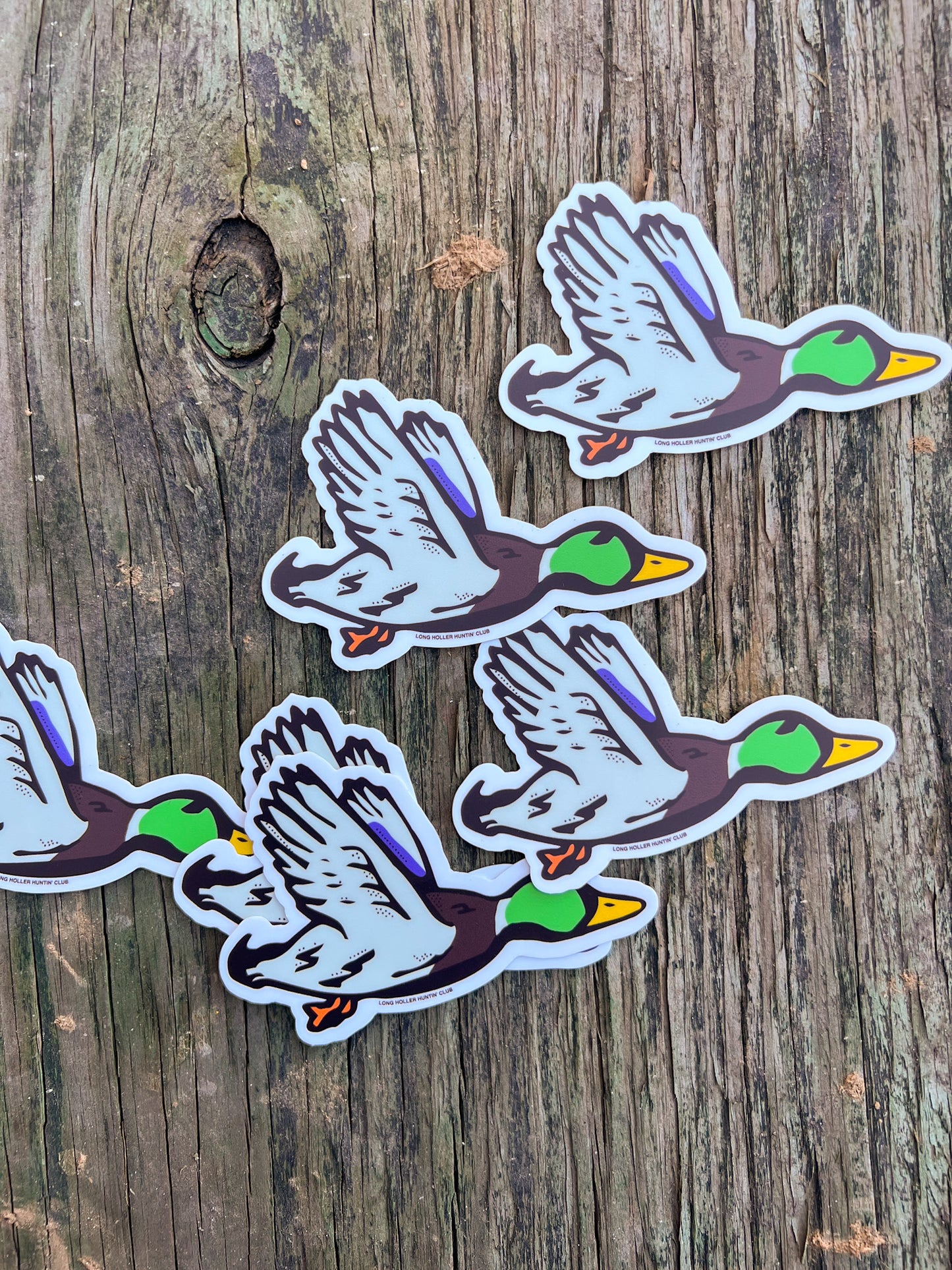 Huntin’ Club Duck Sticker